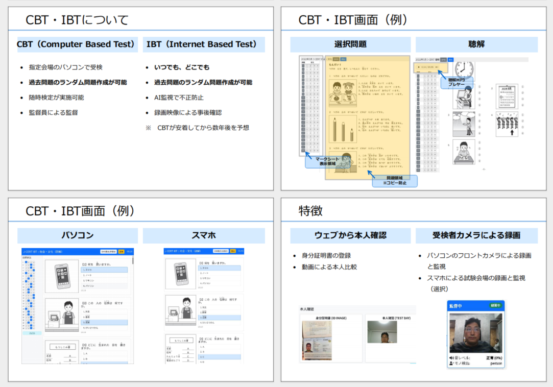 検定管理システム 画面